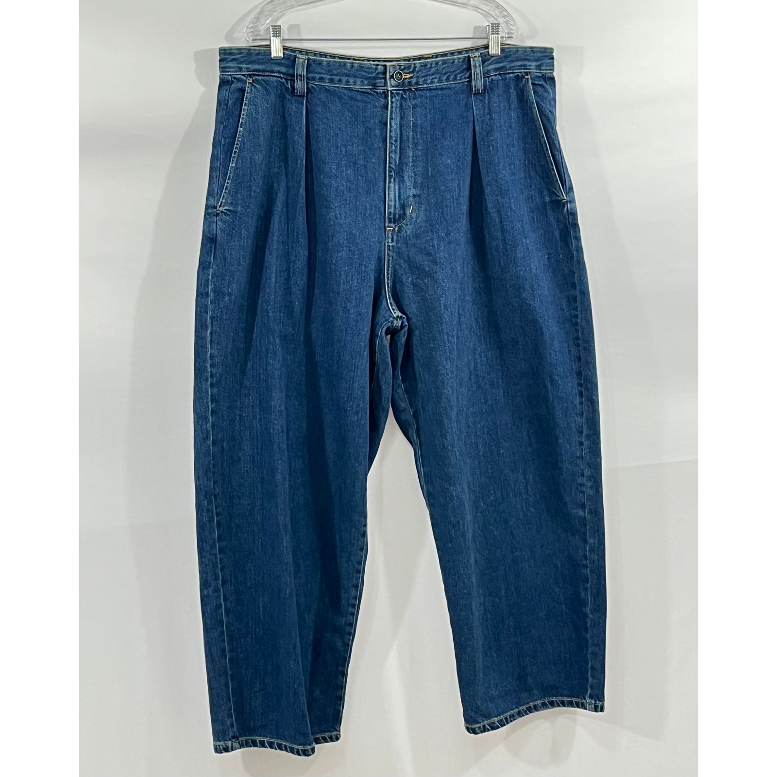 Ozma Sz 1x Blue Denim Field Pant Jeans Cotton Tencel — image 5 of 8